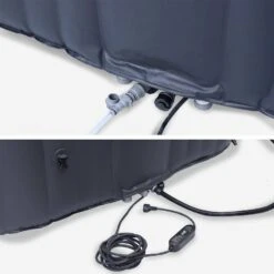 Spa Gonflable 6 Places Carré, Système De Filtration MDC, Désinfection UVC, Bâche -ME Soldes spatekaposq6 47e79804d39f1bba193592517a3c92df