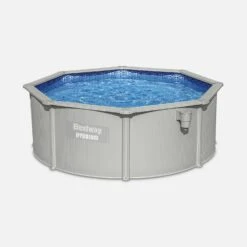 Piscine Hors Sol Tubulaire Ronde Avec Filtre, Tapis, Bâche Et échelle -ME Soldes spbw360hyd 502ada581a95ca14280d7b936db5399e