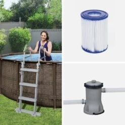 Piscine Tubulaire Ronde Avec Pompe, échelle Et Filtre Ø3,6m -ME Soldes spbw370fpwk ee0bd22e8b68ea236f0b1f6ac86669df