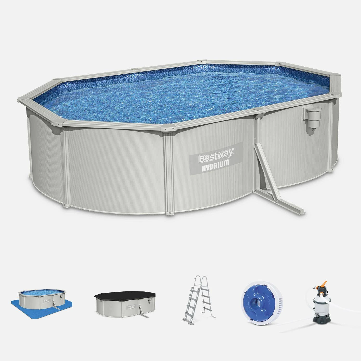 Piscine Hors Sol Ovale Avec Accessoires 3 Piscine Hors Sol Ovale Avec Accessoires