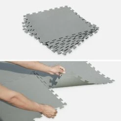 Tapis De Protection Pour Piscine (lot De 9) -ME Soldes spbwpf50x50gy 3227d0374eaa9bf6825f7a12f1f282ee