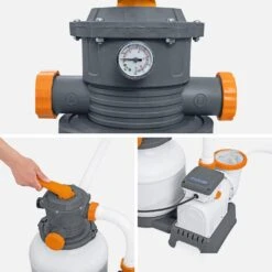 Filtre à Sable Pour Piscine 7571L/h -ME Soldes spbwsf2200 4233f1a2aa450ee7c78295ddec7d9592