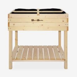 Carré Potager En Bois Sur Pieds 80 X 60cm -ME Soldes vgh80 f8ef6bb33d55924955a5709732ccdfc6