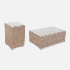 Salon De Jardin Résine Tressée 12 à 14 Places Couleur : Beige / Beige 16 Salon De Jardin Résine Tressée 12 à 14 Places Couleur : Beige / Beige -ME Soldes w002xlnatbg bf27049e99109a34d0038eca26f39959