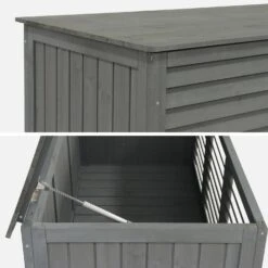 Coffre De Rangement Bois 330L 15 Coffre De Rangement Bois 330L -ME Soldes wdbox130gy a2cc083492a60a7c416024a4167187fd