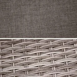 Salon De Jardin Résine Tressée 6 Places Couleur : Gris / Gris Taupe -ME Soldes wk100r5sofagy 785c2e55ee1858b24514eb4f9ca2db49