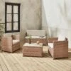 Salon De Jardin Résine Tressée 4 Places Couleur : Naturel / Beige 2 Salon De Jardin Résine Tressée 4 Places Couleur : Naturel / Beige -ME Soldes wk3101lqnatbg d85b9e8531daf76b8c3b53ca31f6fd64