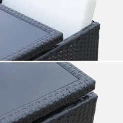 Table De Jardin Encastrable Résine Tressée 4 Chaises Couleur : Noir 17 Table De Jardin Encastrable Résine Tressée 4 Chaises Couleur : Noir -ME Soldes wk4cubebk 2742aaad6e5be1073b3ad9c992742f05