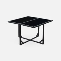 Table De Jardin Encastrable Résine Tressée 4 Chaises Couleur : Noir 14 Table De Jardin Encastrable Résine Tressée 4 Chaises Couleur : Noir -ME Soldes wk4cubebk 2988996907a308f2e3ac1df1c90bb0e7