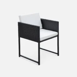 Table De Jardin Encastrable Résine Tressée 4 Chaises Couleur : Noir 15 Table De Jardin Encastrable Résine Tressée 4 Chaises Couleur : Noir -ME Soldes wk4cubebk 63bd946910b6d0ab75c600719a0b7eac