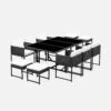 Table De Jardin Encastrable Résine Tressée 6 Chaises, 4 Poufs Couleur : Noir / Ecru 2 Table De Jardin Encastrable Résine Tressée 6 Chaises, 4 Poufs Couleur : Noir / Ecru -ME Soldes wk6cubepfbk 71e2600fce11cad03d59cfa3aca08690