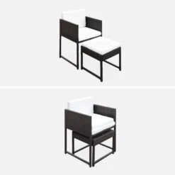 Table De Jardin Encastrable Résine Tressée 8 Chaises, 4 Poufs Couleur : Marron / Ecru 12 Table De Jardin Encastrable Résine Tressée 8 Chaises, 4 Poufs Couleur : Marron / Ecru -ME Soldes wk8cubepfbn 41da041a561e13f8621a40ccf5cda5e6