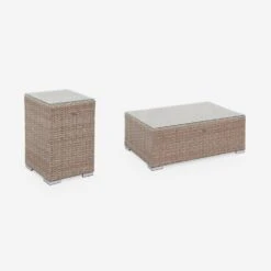 Salon De Jardin Résine Tressée Arrondie 12 à 14 Places Couleur : Beige / Gris Foncé -ME Soldes wkvs2xlnatgy dd65a04ed13929192820db2508f3409e