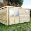 Abri De Jardin Bois 20,3m², Sapin Du Nord Traité Autoclave Ep.27mm -ME Soldes wsaf42x42nat b2238cf00e05e22b377a95e47415f737