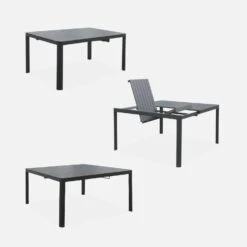 Table De Jardin Extensible Aluminium + 8 Fauteuils De Jardin Empilables Couleur : Anthracite / Gris Clair 13 Table De Jardin Extensible Aluminium + 8 Fauteuils De Jardin Empilables Couleur : Anthracite / Gris Clair -ME Soldes xtafsq147r8gy cbd29d75d6ba5590948678709034d2d9