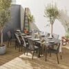 Table De Jardin Extensible Aluminium, 10 Chaises -ME Soldes xtsaf335r10co a688fc23adbbf1c31b66c2ea5608facb